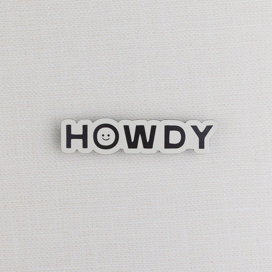 Happy Little Howdy Magnet