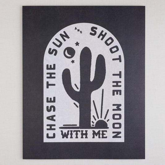 Chase the Sun Print | 16" x 20"