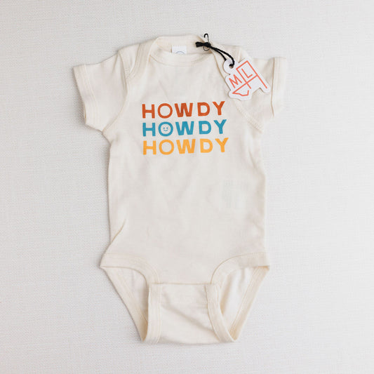 Howdy Howdy Howdy Baby Bodysuit