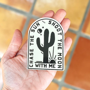 Chase the Sun Sticker