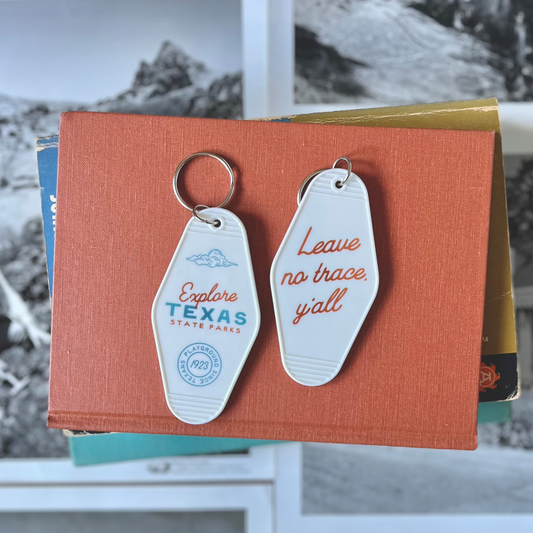 Texas State Parks Keychain