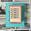 Happy Little Howdy Greeting Card