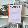 Happy Little Howdy Notepad