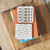 Hats & Howdys Coaster Set