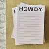 Happy Little Howdy Notepad