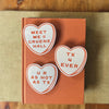 Texas Heart Stickers