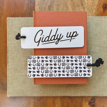 Giddy Up Bookmark