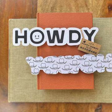 Happy Little Howdy Bookmark