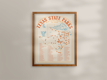 Texas State Park Map