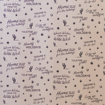 Holiday Gift Wrap - Home (on the Range) for the Holidays