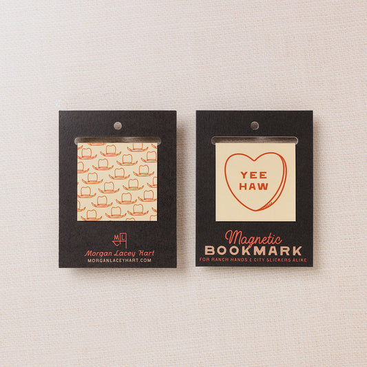 Yee Haw Magnetic Bookmark