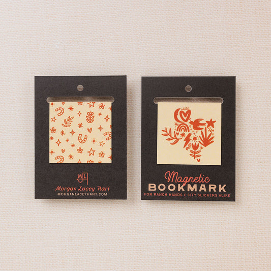 Texas to the Moon Magnetic Bookmark