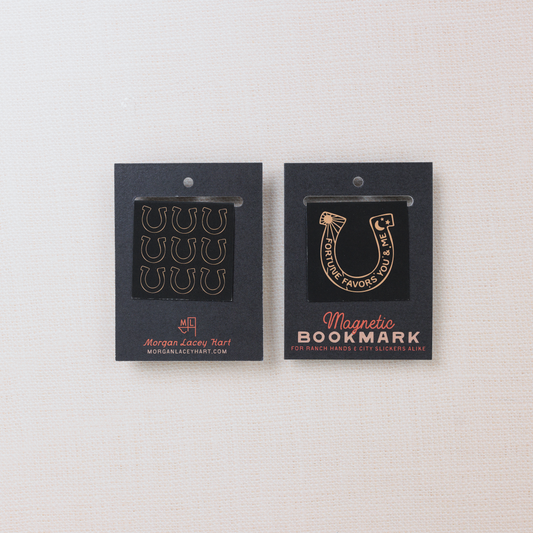 Fortune Favors Us Magnetic Bookmark