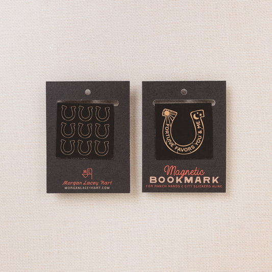 Fortune Favors Us Magnetic Bookmark