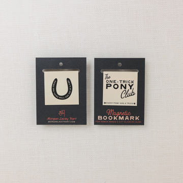 One Trick Pony Club Magnetic Bookmark