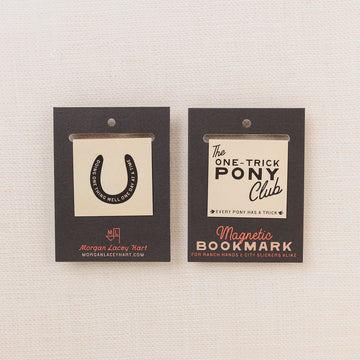 One Trick Pony Club Magnetic Bookmark