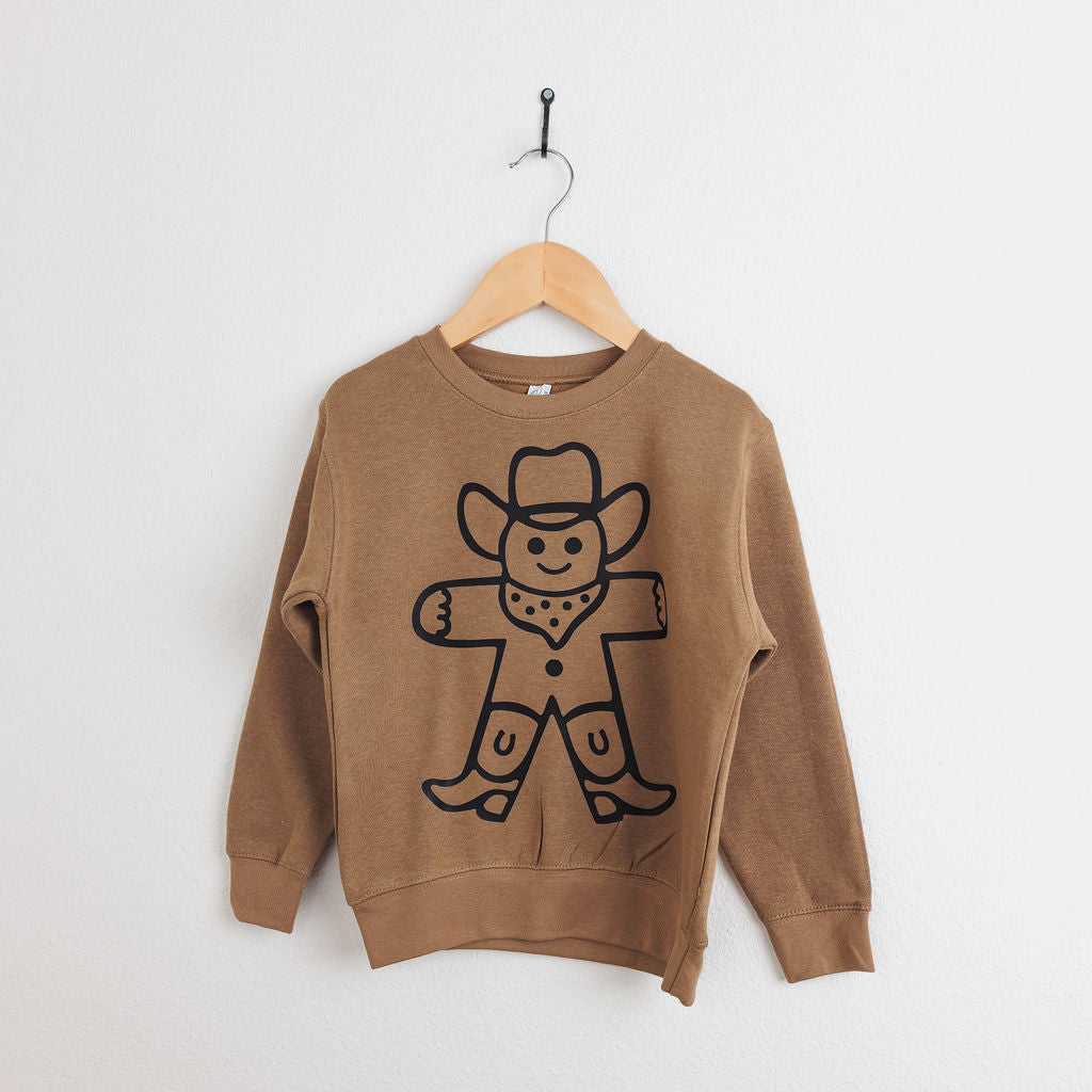 Gingerbread Cowpoke Sweatshirts