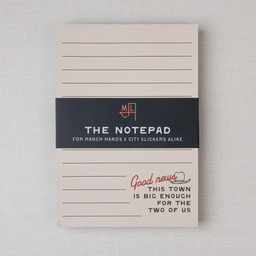 This Town is Big Enough Notepad