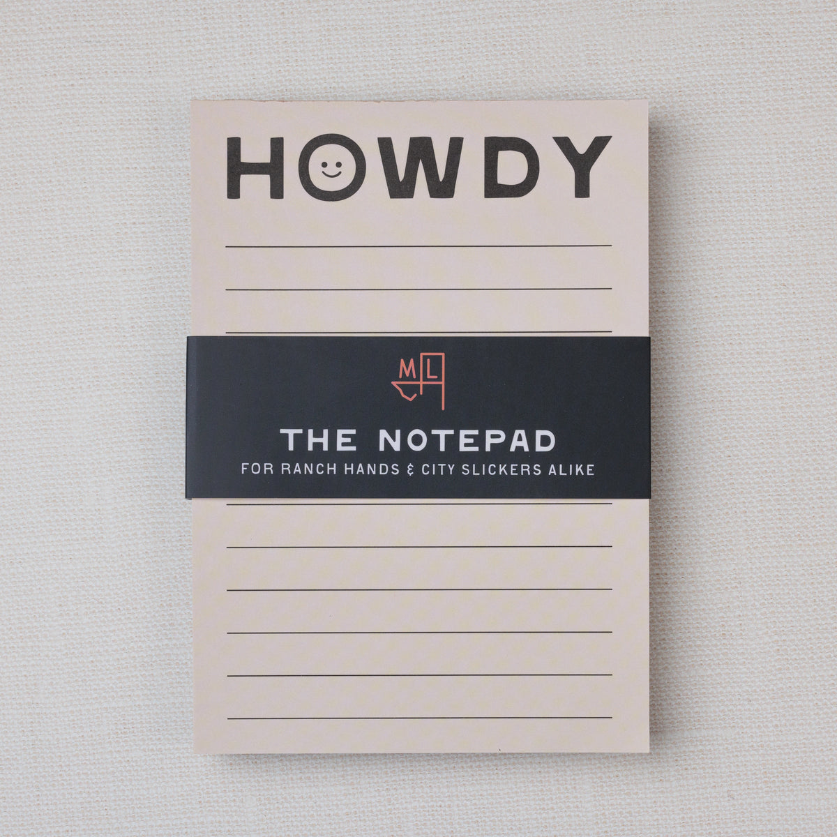 Howdy Notebook Happy Little Howdy Notepad – Morgan Lacey Hart